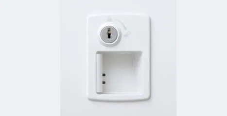 シリンダー錠更衣ロッカー