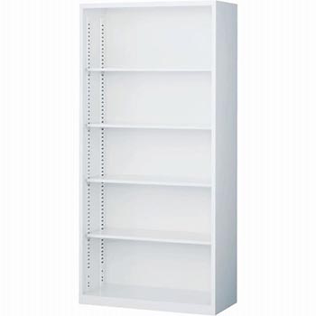 オープン書庫 下置用 ホワイト 幅880×奥行400×高さ1850mm
