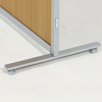 マグネット連結パーテーション用安定脚(アジャスター脚)